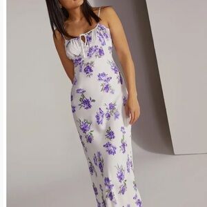 NWT Favorite Daughter One Who Got Away Maxi Dress - Purple Bouquet